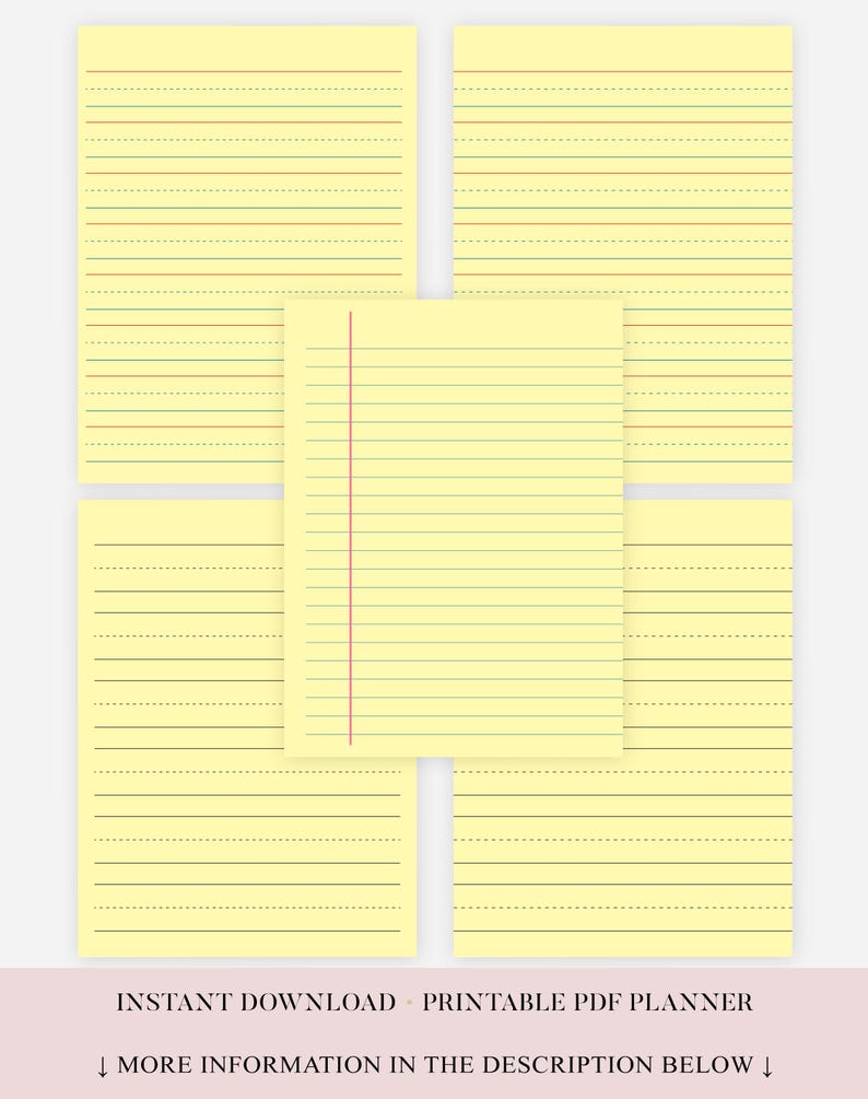 Dot Grid Paper Bundle Printable Dot Grid Journal Paper Dotted Planner ...