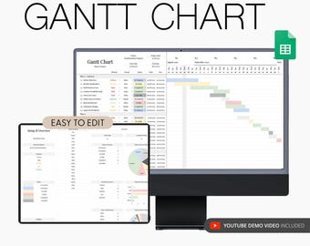 Plantilla de hoja de cálculo de seguimiento de tareas Hojas de cálculo de Google Lista de tareas digitales de Excel Lista de prioridades de tareas diarias Organización del trabajo Gestión de proyectos en equipo