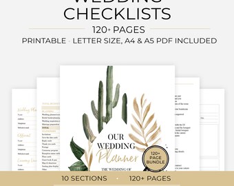 Wedding Checklist Printable Greenery Tropical Wedding Planning Checklist Wedding Checklist Wedding Plan Checklist Wedding Plan Checklist