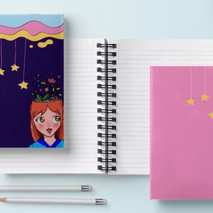 Libreta chica anime infantil