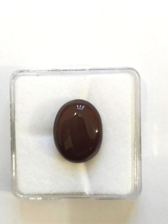 AAA+ Natural Certified Yemeni Aqeeq Stone: 11.65 CT Gemstone