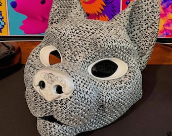 Flexibele TPU-hoofdbasis voor hondenkostuums | Lichtgewicht, ademend hondenmasker voor makers