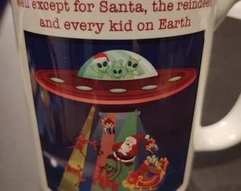 Santa gets taken by aliens