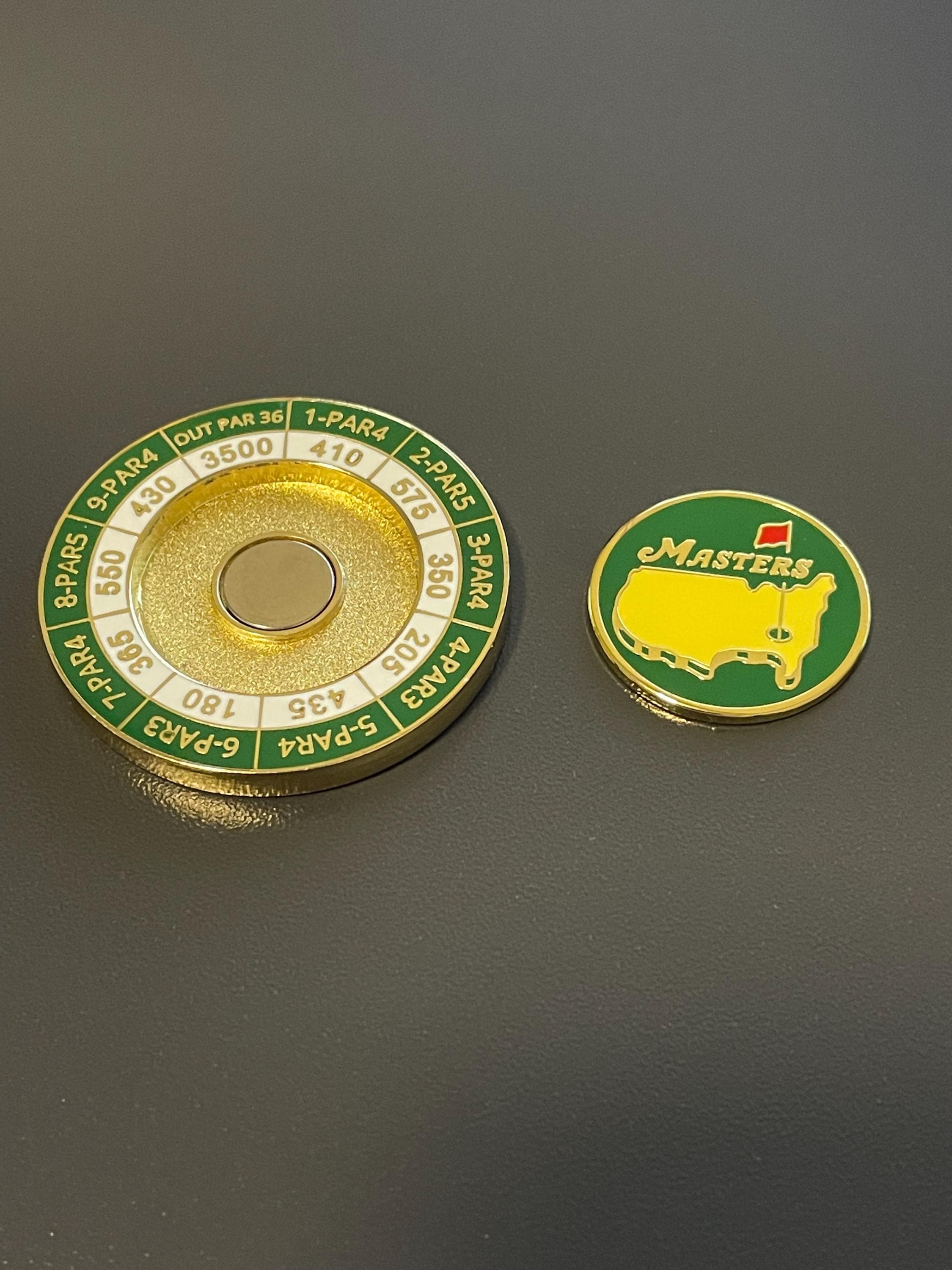 The Masters 2025 Coin With Ball Marker & Augusta National - Foto 5