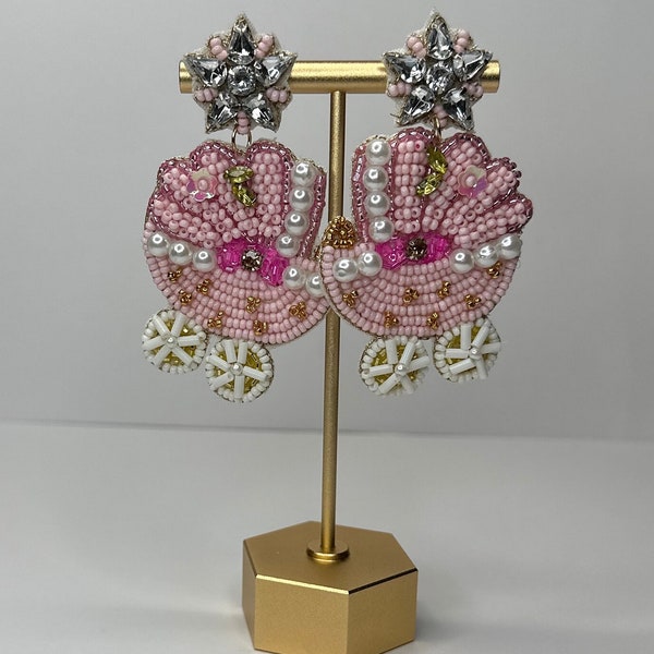 Baby Girl Earrings Etsy