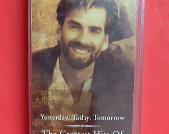 Kenny Loggins Yesterday Today Tomorrow Greatest Hits Vintage Cassette Tape 1997 Soft Rock Pop Music GIft