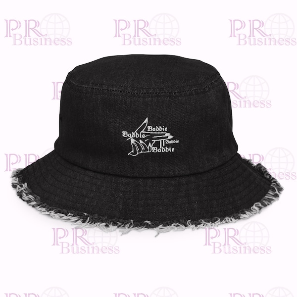 PRB Baddie - Denim bucket hat