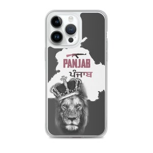 Lion of Punjab / Sher Punjab iPhone-case - PRB