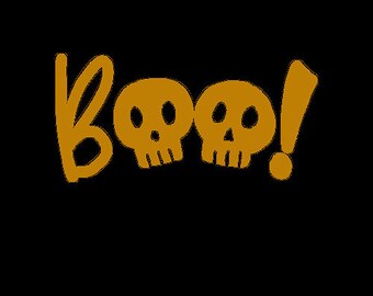 Archivo de bordado de Halloween Boo!