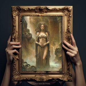 Moody Antique Wall Art,Medusa gorgon,caravaggio medusa,baroque wall art,dark academia print,renaissance art,moody wall art,Baroque Art Prints,Wisdom Of Medusa Gorgon Art Print,Rococo Aesthetic,Greek Mythology,Maximalist Art Decor,Gothic Illustration
