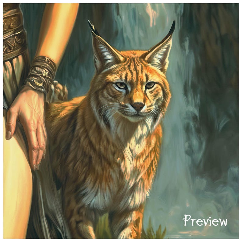 Art Nouveau,Feminine Energy,Witchy Gifts,Art Poster Print,freyja cats,freya wall art,norse art decor,art nouveau wall art,goddess home decor,goddess of fertility,freya,Norse Goddess Freya Print,Goddess Of Love,Divine Feminine Art,Norse Mythology