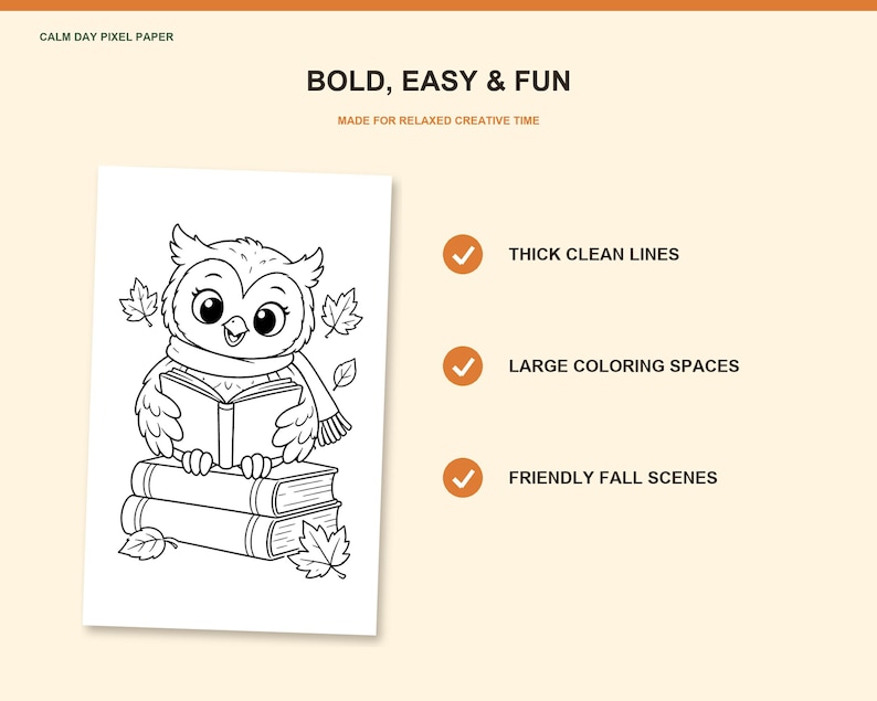 Fall Classroom Coloring Pages | 12 Printable Activity Sheets | PDF ...