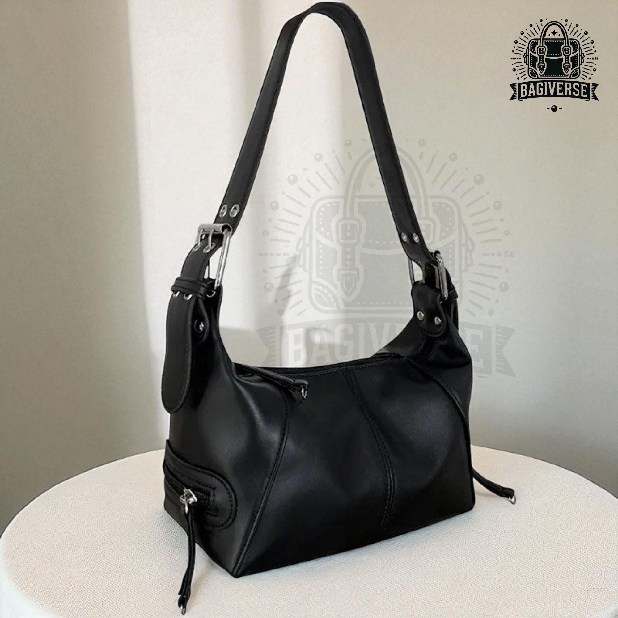 バッグ Big leather shoulder bag Leather Crossbody Bag Women's Leather Crossbody Shoulder Bag
