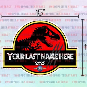Jurassic Park, Jurassic World. Universal Studios Resort Door Magnet, Island Of Adventure Magnet, Epic Universe, Volcano Bay Magnets, Portals