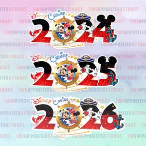 2025, 2026 or any past years  Disney Cruise Year Door Magnet, Castaway Cay, Disney Cruise Magnet, DisneyWorld, Disneyland, WDW, Mickey Cruis