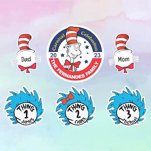 The Fun Ship, Carnival Magnets, The Cat in the Hat Magnets, Dr Seuss at Sea Magnets, Thing 1 & Thing 2 Magnets, Cruise Door Magnet, Carnival