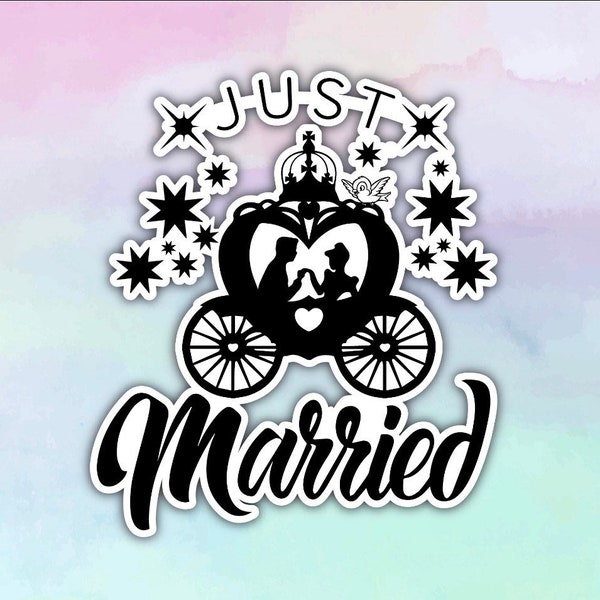 Just Married Magnet, Disney Cruise Honeymoon Magnet, Disney Cruise Wedding Magnet, She said yes, Castaway Cay Wedding, Disney Cruise Magnet