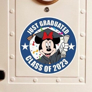 Mickey Graduation Magnet Minnie Graduation Magnet Prom - Etsy