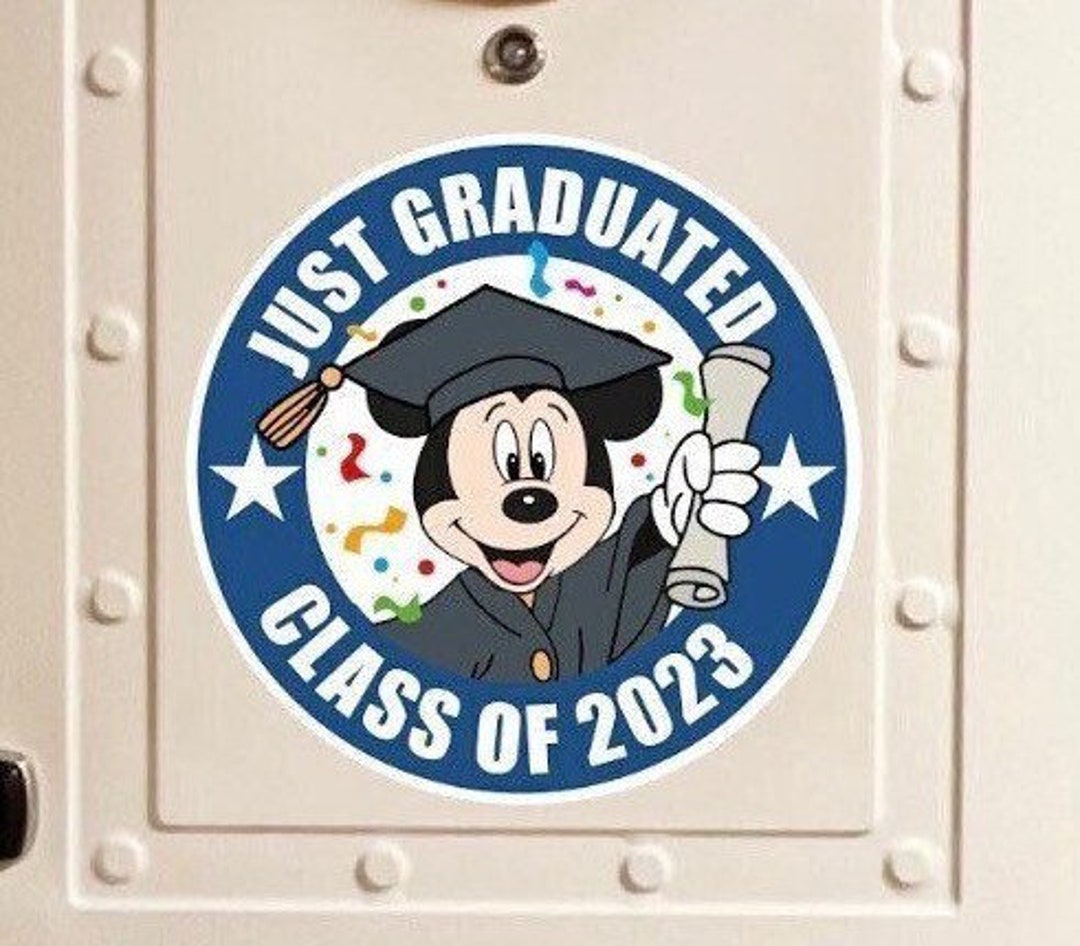 Mickey Graduation Magnet Minnie Graduation Magnet Prom - Etsy