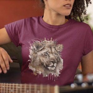 Lioness T-shirt gift, Lioness lovers tee, gift for Lioness fan, Majestic Lioness apparel, Lioness fashion tshirt