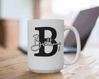 Personalized name Coffee mug Christmas gift for coffee lovers caffeine drinkers personalized coffee cup