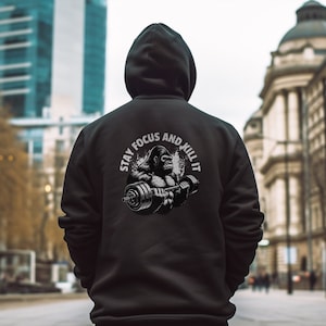 Muscle gym hoodie Strength training Gym Hoodie - Comfortable and Stylish Activewear for Weightlifters workout apparel Gym lovers pullover