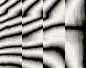 Thick High Quality Striped Fabric on The Roll in Dark Blue and White