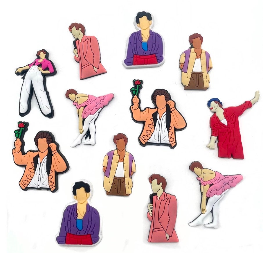 Quirky Trending Harry Styles Croc Charm Jibbitz Design Etsy UK