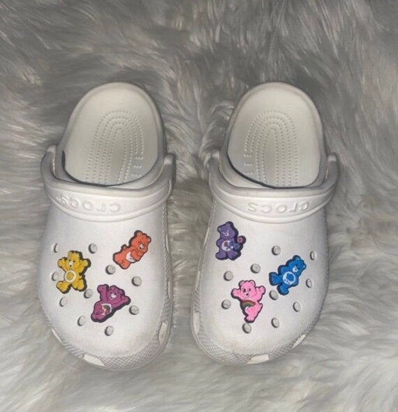 Quirky Trending Care Bears Inspired Croc Charm Jibbitz Design