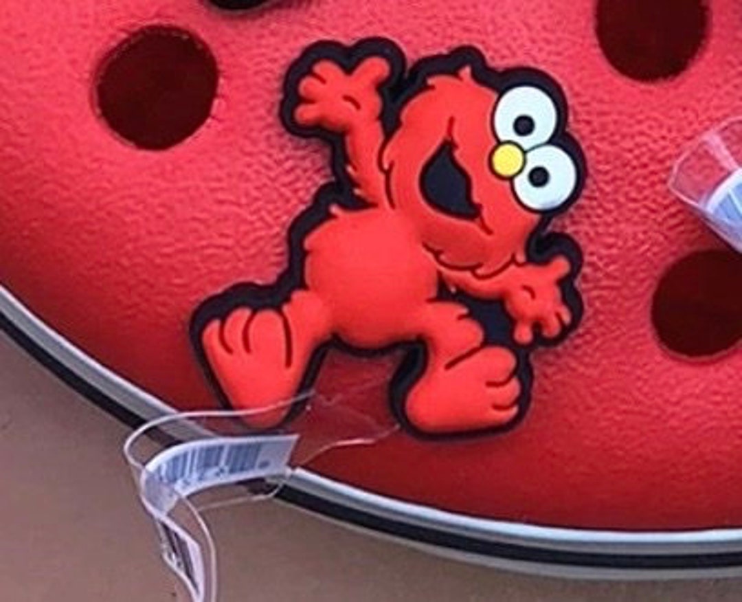 Quirky Trending Elmo Sesame Street Croc Charm Jibbitz Design Etsy