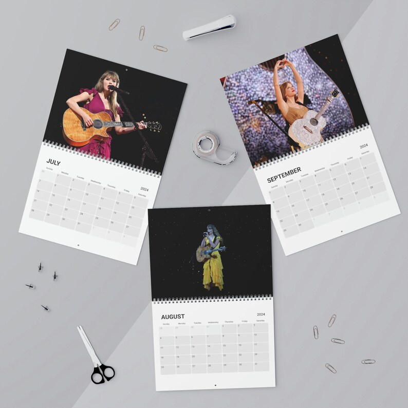 Taylor Swift Eras Tour Calendar 2024 Etsy