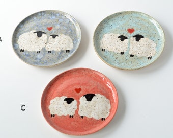 Sheep Plates | Handmade Pottery | Handmade Ceramics