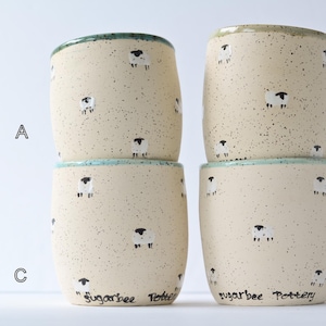 Little Sheep Cups | Handmade Pottery