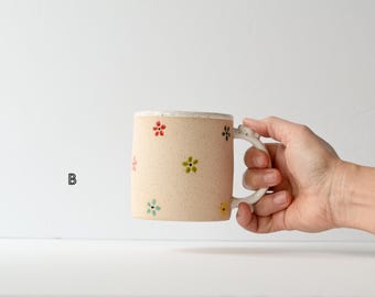 Little Flowers Mugs | Handmade Pottery | Handmade Ceramics | Christmas Gifts