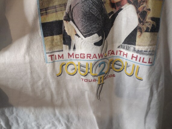 Y2k Tim McGraw and Faith Hill tour shirt - image 2