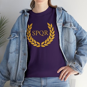 SPQR Shirt - Camp Jupiter - Heroes of Olympus - Rick Riordan