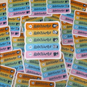 Heartstopper Book Stack Sticker - Alice Oseman