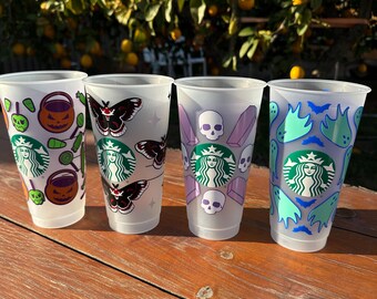 OOPSIE | B GRADE | *read description* | Spooky Gothic Horror Characters Valentine's Day Cold Cup, Halloween, tumbler, custom cup