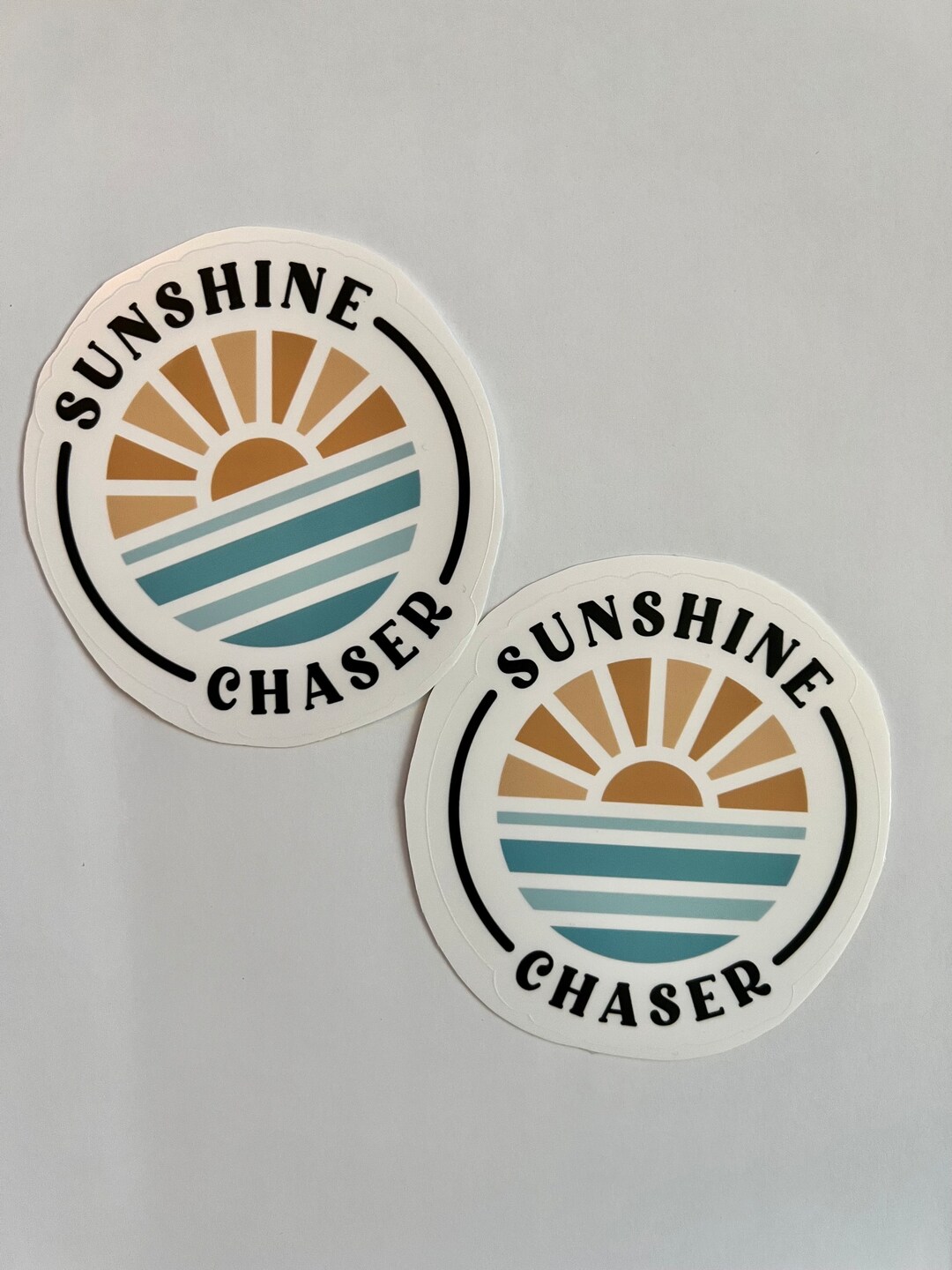 Sunshine Chaser Stickers 3” - Etsy