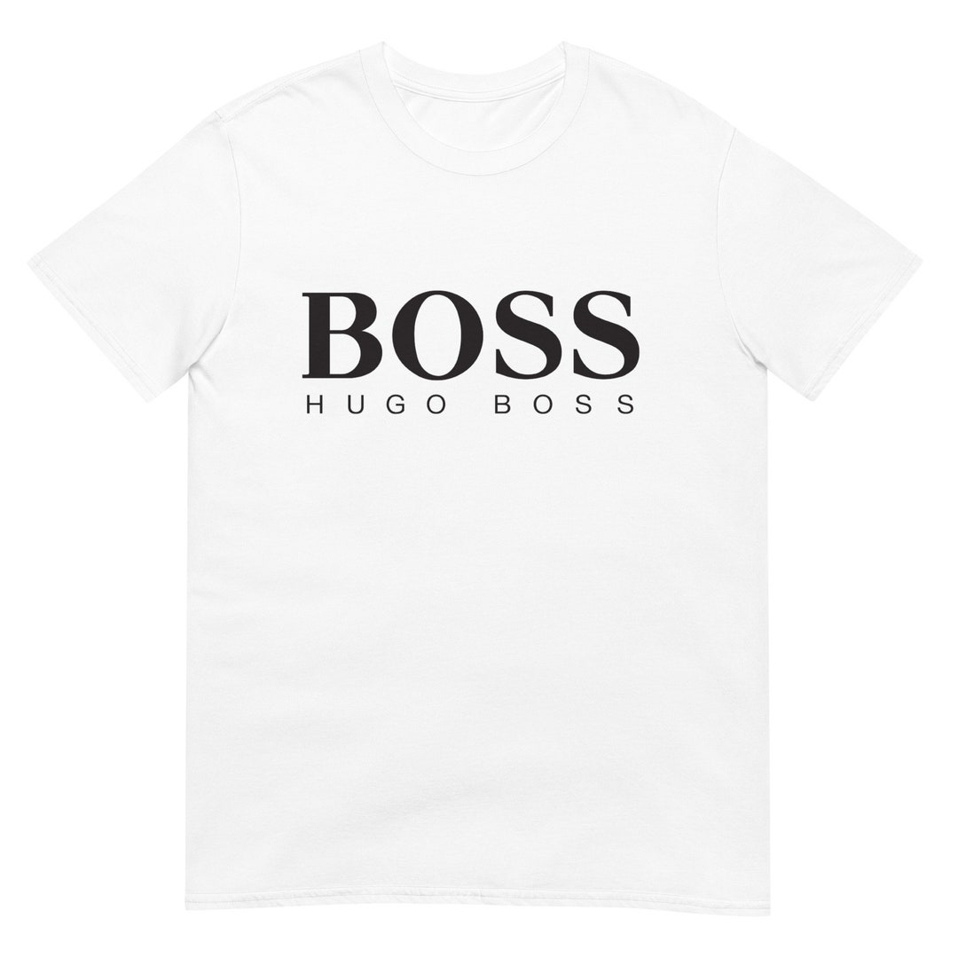 Hugo Boss T Shirt Mens Womens Unisex Etsy
