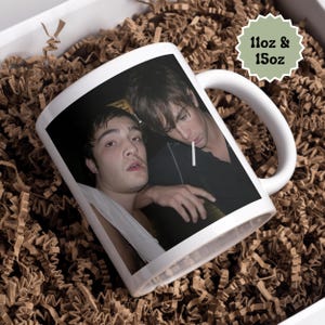 Chuck and Nate Mug, Gossip Girl Inspired Mug, Ed Westwick and Chase Crawford, Trendy, Summer, Y2K, Vintage, Aesthetic Mug