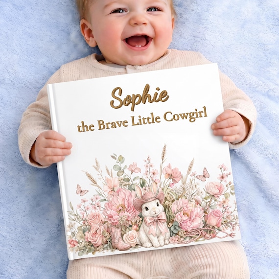 Personalized Cowgirl Bedtime Story Book, Custom Personalized Cowgirl Bedtime Story Gift, Personalized Kids Story, Gift for Kids