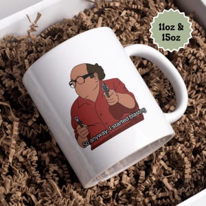 It&#39;s Always Sunny in Philadelphia Funny Meme Mug, Danny DeVito, Collectible Charlie Day,  Dennis, Mac Merchandise,Perfect Funny Gift for Fan