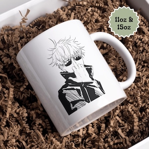 Anime, Anime Mug, Anime Funny Mug, JJK Funny Mug, Coffee Mug, Offensive Gift, Sarcastic Gift, Funny Gift, Birthday Gift, Anime Gift,