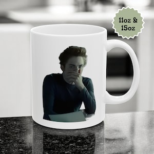Stinky Face Edward Cullen Funny Twilight Meme Mug, Robert Pattinson Cup, Edward Cullen Funny Coffee Mug, Gift For Twilight Fan