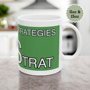 New Girl Mug, Ass Strat Mug, Associated Strategies Mug, Nick Miller Mug, Perfect Gift For New Girl Fan