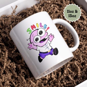 Lächelnde Freunde Tasse, Lächelnde Freunde Spaß, Trendy, Pim, Pim Lächelnde Freunde, Lächelnde Freunde Geschenk