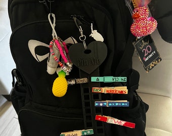 Pin Me 3D Printed backpack large charm