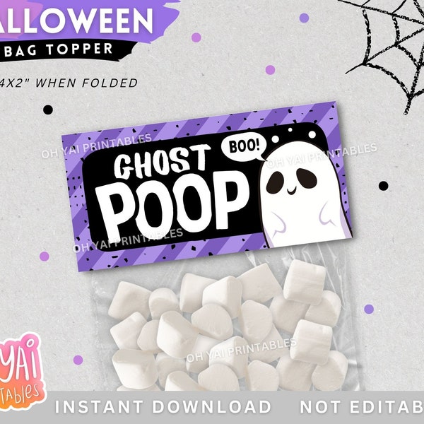 Ghost Poop Printable - Etsy