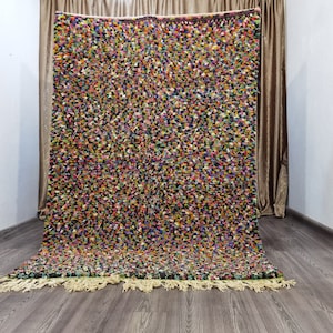 Azilal Berber Rug, Bedrom Area Rug , All Wool Berber Rug , Moroccan Sharg Rug , Carpet Boujaad , Soft Wool Rug , Berber Moroccan Rug